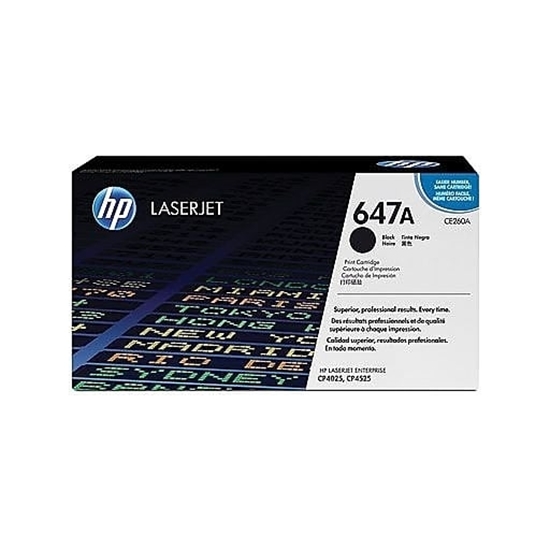 Picture of HP #647A Colour LJ CP4025 Black Standard Capacity