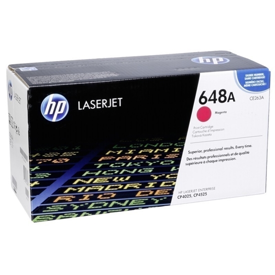 Picture of HP #648A Colour LJ Magenta Toner for CP4025