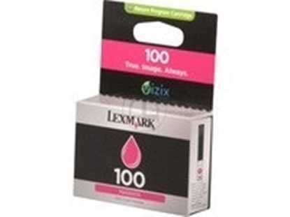 Picture of Lexmark #100 Magenta Low Ink