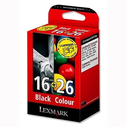 Picture of Lexmark #16 + #26 combo Pack