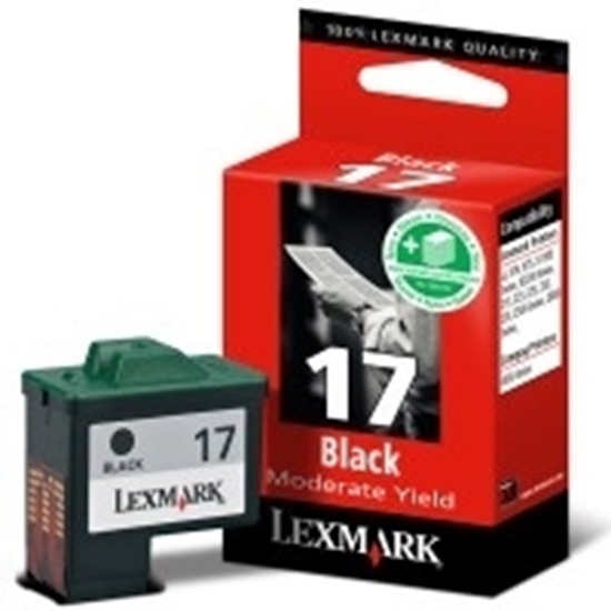 Picture of Lexmark #17 Z 23  Z 25  Z 35 Blck Ink 205 Pag