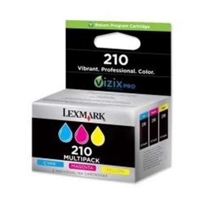 Picture of Lexmark #210 Pro 4000/ 5500 C/M/Y Inks