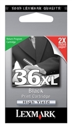 Picture of LEXMARK #36XL Z2420/ Z 2420 High Black Ink