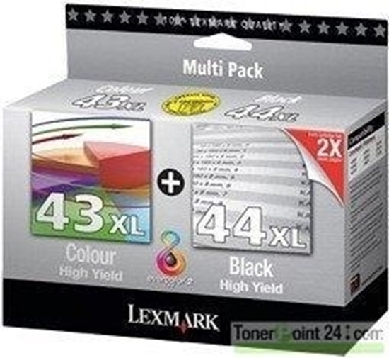 Picture of Lexmark #44 + #43 Combo Ink Cartridge