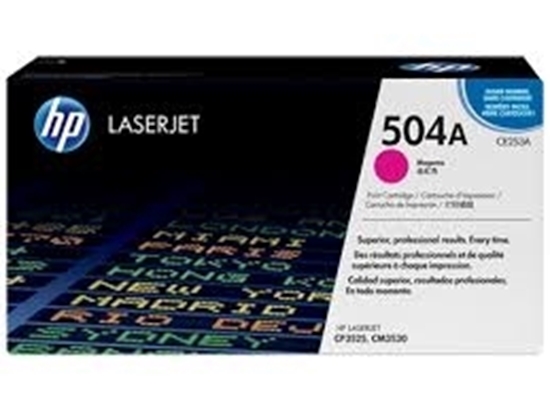 Picture of HP #504A Magenta for Color LJ CM3530/ CP3525