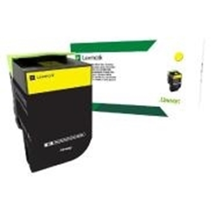 Picture of Lexmark #802HY CX410 High Yield Corp. Yellow