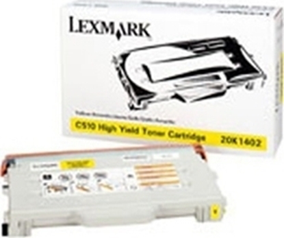 Picture of Lexmark C 510 Yellow Toner 6600 Pages