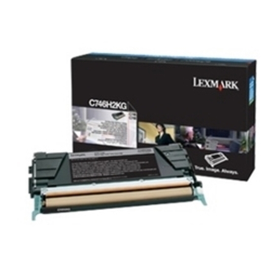 Picture of Lexmark C 746/  C748 Black Cartridge High