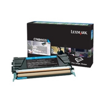 Picture of Lexmark C748 Cyan Cartridge High