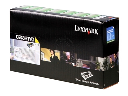 Picture of Lexmark C748 Yellow Cartridge High