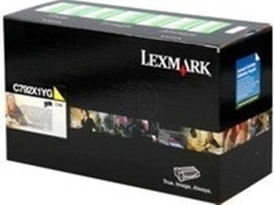 Picture of Lexmark C792 Extra High  Return Prog. Yellow