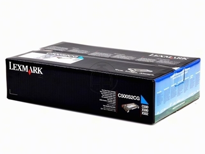 Picture of Lexmark Cyan Toner for C 500/ X 500/ X 502