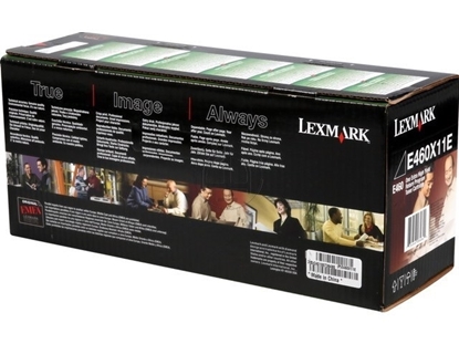 Picture of Lexmark E460 Black Return Toner Cartridge