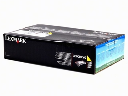 Picture of Lexmark High Yellow Toner for C 500/ X 500