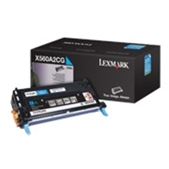 Picture of Lexmark X560 High Cyan Cartridge