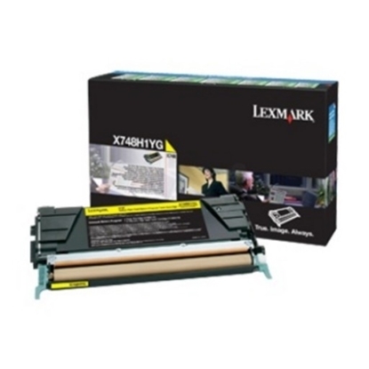 Picture of Lexmark X748 Yellow Cartridge High