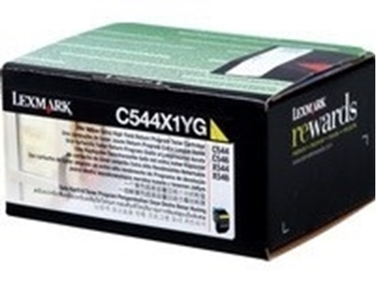 Picture of Lexmark Yellow Extra High Toner for C544