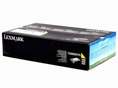 Picture of Lexmark Yellow Toner for C 500/ X 500/ X 502