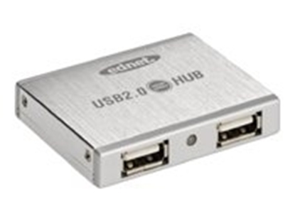 Picture of Notebook USB 2.0 Hub 4 Port, Metal