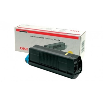 Picture of OKI C 3200 Yellow Toner Type