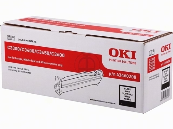 Picture of OKI C 3300/ C 3400N Black Drum