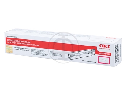 Picture of OKI C 3300/ C 3400N Magenta  Toner 2.5K