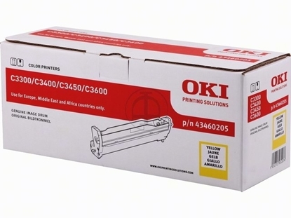 Picture of OKI C 3300/ C 3400N Yellow Drum