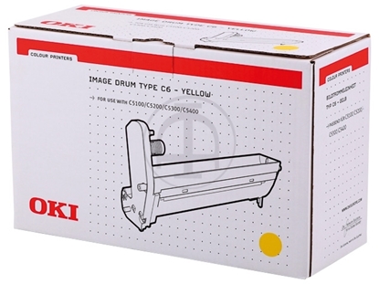 Picture of OKI C 5100/ C 5300 yellow Drum C6