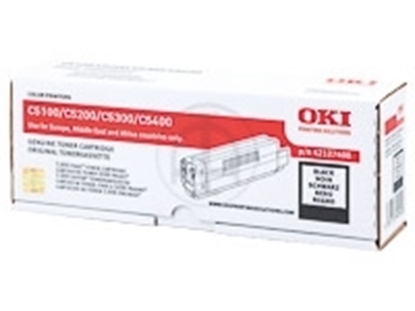 Picture of OKI C 5100/ C 5300/ C 5200 Black C6 Toner