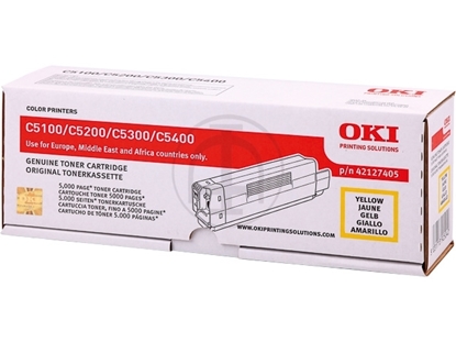 Picture of OKI C 5100/ C 5300/ Yellow C6 Toner