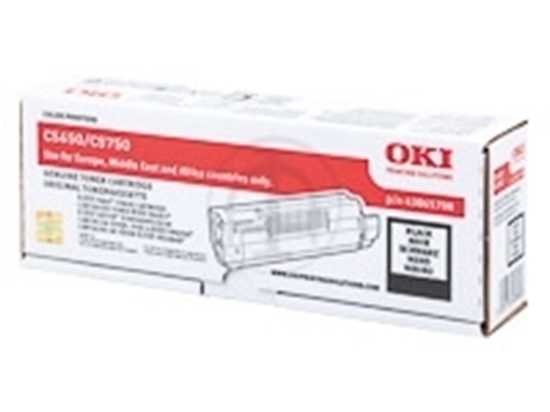 Picture of OKI C 5650/ C 5750 Black Toner 8000 Pages