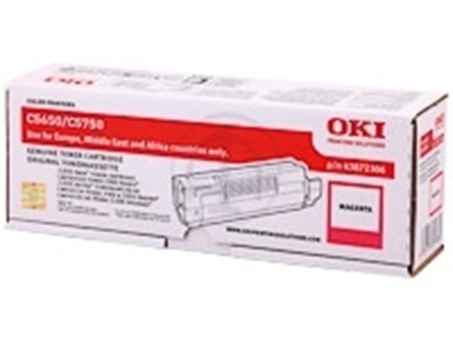 Picture of OKI C 5650/ C 5750 Magenta Toner 2000 Pages