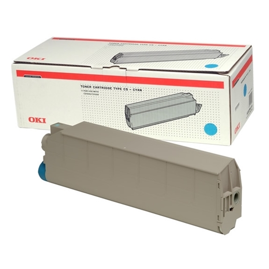 Picture of OKI C 9300/ C 9500 Cyan Toner Type C5