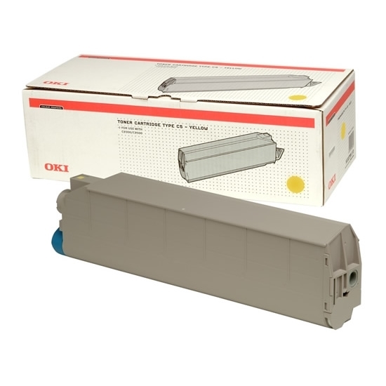 Picture of OKI C 9300/ C 9500 Yellow Toner Type C5