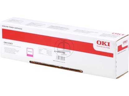 Picture of OKI C801/ C821  Magenta Toner