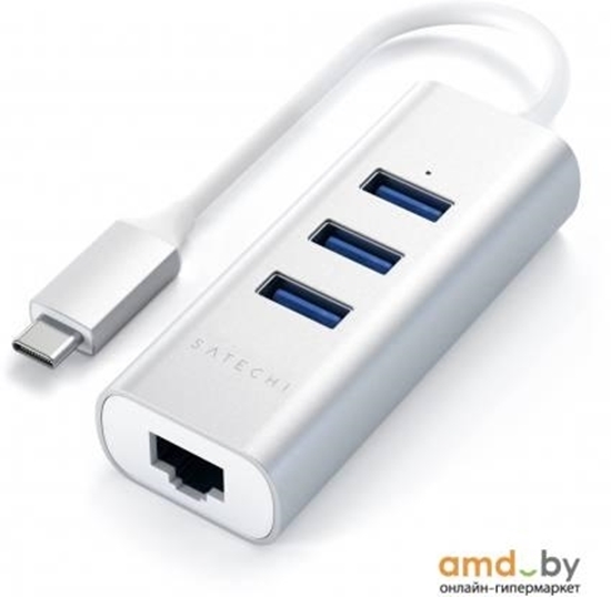 Picture of ORICO USB 3.0  4-Port Aluminum Hub Silver