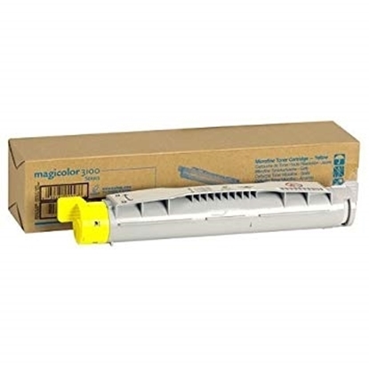 Picture of QMS MC3100 Yellow Toner 6000 Pages