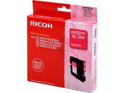 Picture of Ricoh AFC GX 3000 Magenta Cartridge GC 21M