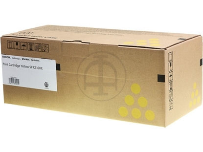 Picture of Ricoh Fax Yellow Toner for SPC310