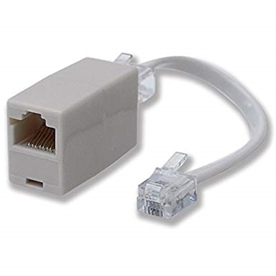 Picture of RJ 45 To RJ11 Telephone Adaptor