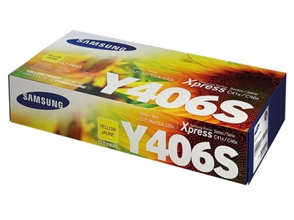 Picture of Samsung #406S CLP360 Yellow Toner