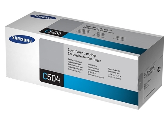 Picture of Samsung #504S CLP415 Cyan Toner