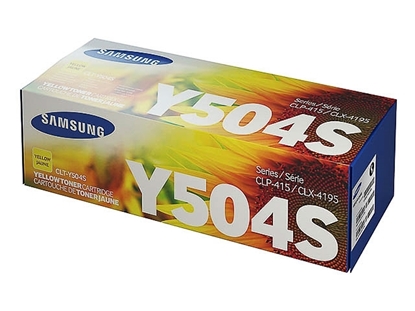 Picture of Samsung #504S CLP415 Yellow Toner