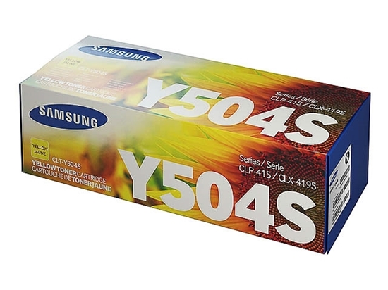 Picture of Samsung #504S CLP415 Yellow Toner