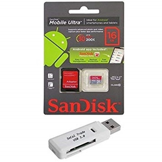 Picture of Sandisk Micro SD 16GB Card