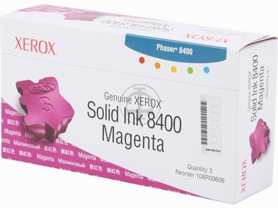 Picture of Xerox Solid Ink 8400 Magenta 3 /Box