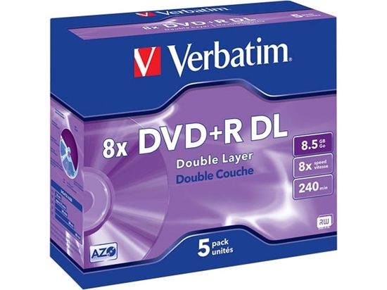 Picture of Verbatim Doubl Layer DVD+R 8.5GB  8X