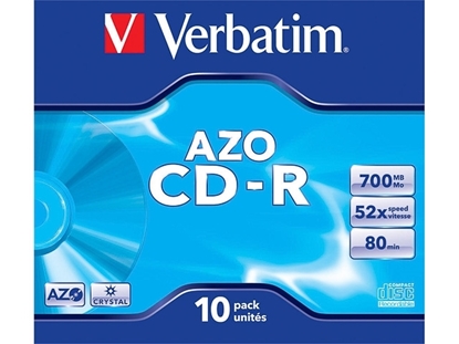 Picture of Verbatim Crystal Super Azo CD R 52X