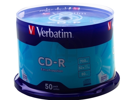 Picture of Verbatim  CD  Spindle 50 pcs Extra Protection