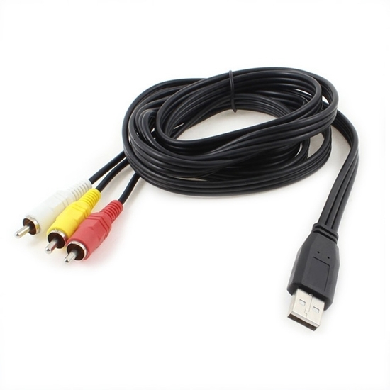 Picture of USB Cable 3.5MM A/V 1.8M